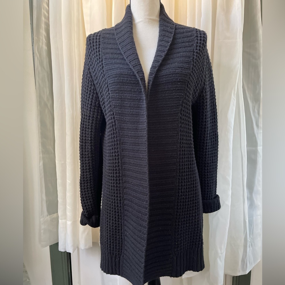 Old Navy Black Knit Cardigan - Picture 2 of 12
